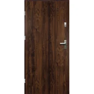 Drzwi zewnętrzne - Drzwi zewnętrzne ARTEMIDA pełne orzech 90 lewe RADEX - miniaturka - grafika 1
