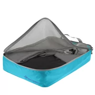 Akcesoria turystyczne - Pokrowiec na ubrania organizer Sea To Summit Ultra-Sil Garment Mesh Bag Blue Atoll L - miniaturka - grafika 1