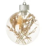 Bombki - Bombka choinkowa 8 cm LED przezroczysta 352 - miniaturka - grafika 1