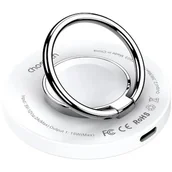 Ładowarki do telefonów - Bezprzewodowa ładowarka indukcyjna 2w1 Choetech T603-F, uchwyt (biała) - miniaturka - grafika 1