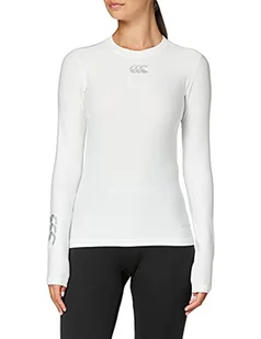 Canterbury damski thermoreg Long Sleeve Base Layer, biały, M E646845-001-M - Koszulki i topy damskie - miniaturka - grafika 1