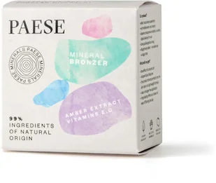 Paese Bronzer mineralny 401C MEDIUM 6.0 g - Bronzery i konturowanie twarzy - miniaturka - grafika 5