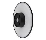 Lampy ogrodowe - Globo 34314S - LED Kinkiet zewnętrzny LAMONT LED/15W/230V IP44 czarny - miniaturka - grafika 1
