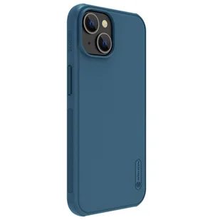 Nillkin Super Frosted Shield Pro Magnetic Case etui iPhone 14 Plus z MagSafe magnetyczne niebieski - Etui i futerały do telefonów - miniaturka - grafika 6