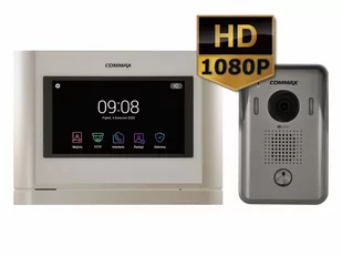 Commax CDV-70MF/DRC-40YFD Monitor 7" z serii "Fine View HD" z doświetleniem LED CDV-70MF/DRC-40YFD - Wideodomofony - miniaturka - grafika 1