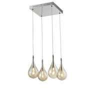 Lampy sufitowe - Lampex Lampa wisząca Ferrara 4 300/4 - miniaturka - grafika 1