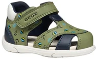 Buty dla chłopców - Geox Chłopiec B Sandały Zapito Boy, Pistachio Navy, 26 EU - miniaturka - grafika 1