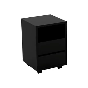 Kontenerek Biurowy 2S 24W3LZ00 TYP-00 Agapi Onyks Czarny Helvetia Wieruszów Onyks Czarny - Szafki biurowe - miniaturka - grafika 1