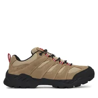 Buty trekkingowe męskie - Sneakersy Hunter H2-01-SUN Beżowy - miniaturka - grafika 1