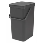Kosze na śmieci - Brabantia Sort&amp;Go kosz do segregacji odpadów 109966 - miniaturka - grafika 1