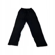 Spodnie damskie - Materiałowe spodnie damskie BEZ MARKI S - miniaturka - grafika 1