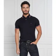 Koszule męskie - Tommy Hilfiger Polo TOMMY TIPPED | Slim Fit - miniaturka - grafika 1