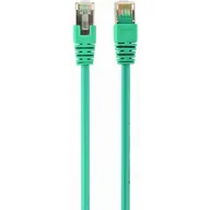 Patchcordy - Gembird Patch cord ekranowany Kabel FTP kat.6e osłonka zalewana 2M zielony PP6-2M/G - miniaturka - grafika 1