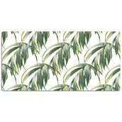 Podkładki na biurko - Mata ochronna z nadrukiem Długie liście 120x60 cm, Dywanomat - miniaturka - grafika 1