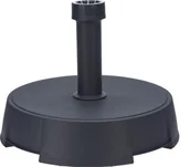 Parasole ogrodowe - Podstawa Do Parasola Okrągła Antracytowy Stojak Do Parasola 30Kg - miniaturka - grafika 1