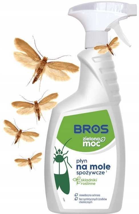 Bros - Zielona Moc* płyn na mole spożywcze 500ml