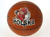 Piłka nożna - Piłka do koszykówki Polska - miniaturka - grafika 1