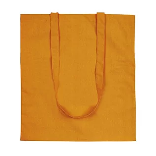 Torby i wózki na zakupy - eBuyGB Naturalne mieszanka bawełny i toreb, 10 sztuk, 3 kolorów, kolor: pomarańczowy 1205810-10a - grafika 1