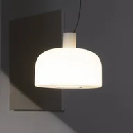 Lampy sufitowe - FLOS Lampa wisząca szklana Bellhop Glass S2, możliwość ściemniania, biały / opal, salon / jadalnia, szkło - miniaturka - grafika 1