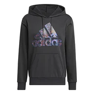 Bluzy męskie - adidas Męska bluza z kapturem Ld Cz 2.0, czarna/czerwona (Negro/Royint), XS, czarny/czerwony (NEGRO/ROJINT), XS - miniaturka - grafika 1