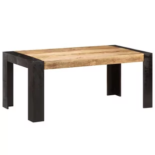vidaXL Stół jadalniany z litego drewna mango, 180 x 90 x 76 cm - Stoły - miniaturka - grafika 1
