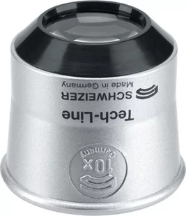 Lupa zegarmistrzowska Tech-Line 10xD22,5mm SCHWEIZER - Mikroskopy i lupy - miniaturka - grafika 1