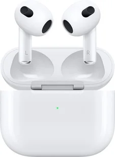 Apple AirPods 3 biały (MME73ZM/A) - Słuchawki - miniaturka - grafika 1