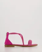 Sandały damskie - Różowe sandały - Venezia - miniaturka - grafika 1