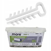 Pozostałe akcesoria sieciowe - Wiaderko uchwytów USMP-5 do szybkiego montażu Przewodów Płaskich YDYp 5x1,5 i 5x2,5 600 sztuk - miniaturka - grafika 1