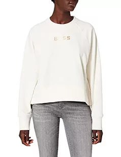 BOSS Damska bluza C_elia_złota, Open White118, S - Bluzy damskie - miniaturka - grafika 1