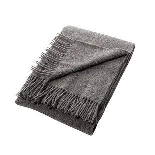 Dekoria Pled Zelandia 140x200cm melange grey 140 x 200 cm 760-182 - Koce - miniaturka - grafika 1