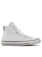 Trampki męskie - Converse Trampki Chuck Taylor All Star Twill A08761C Biały - miniaturka - grafika 1