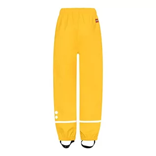 Spodnie i spodenki dla chłopców - LEGO Wear PUCK 101 - RAIN PANTS, Spodnie przeciwdeszczowe chłopięce, Gelb (Żółte 225), 116 - grafika 1