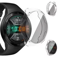 Akcesoria do pulsometrów i zegarków sportowych - Etui ochronne do Huawei Watch GT2e 46mm Prze�roczyste - miniaturka - grafika 1