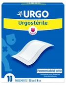 Apteczki i materiały opatrunkowe - URGO Urgosterile Sterylny opatrunek samoprzylepny 10 cm x 15 cm, 10 sztuk - miniaturka - grafika 1