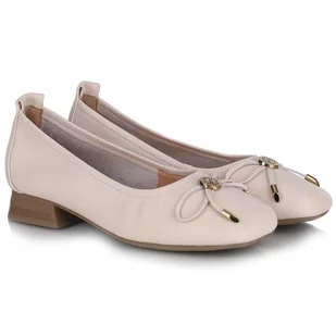 Baleriny damskie Loretta Vitale W5323 BEIGE 36 - Baleriny - miniaturka - grafika 1