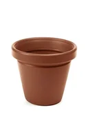 Donice - Pigmejka Donica ogrodowa Agawa, brązowa, 46x46x40 cm - miniaturka - grafika 1