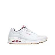 Buty trekkingowe męskie - Buty na co dzień męskie SKECHERS UNO STAND ON AIR skóra - miniaturka - grafika 1