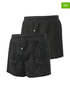 adidas Bokserki (2 pary) w kolorze czarnym - Majtki damskie - miniaturka - grafika 1