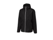 Kurtki i kamizelki sportowe męskie - CRIVIT Kurtka przeciwdeszczowa męska (Czarny, M (48/50)) - miniaturka - grafika 1