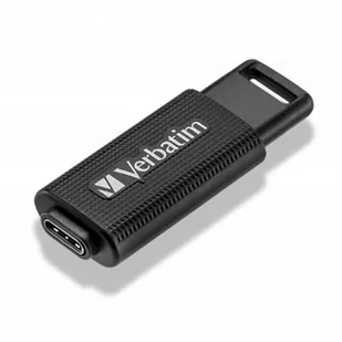 Verbatim USB flash disk, USB-C, 128GB, Store ,n, Go USB-C, czarny, 49459, do archiwizacji danych - Pendrive - miniaturka - grafika 2