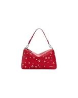 Torebki damskie - Desigual, BAG_REBEL BERGAMO RE Women's, Czerwone - miniaturka - grafika 1