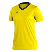 Spodenki damskie - adidas Damskie ent22 JSY W Jersey (szorty Sleeve), TMYELL/czarny, M - miniaturka - grafika 1