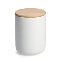 Pojemniki kuchenne - Ceramiczny słoik z wieczkiem, na produkty sypkie, 1200 ml - miniaturka - grafika 1