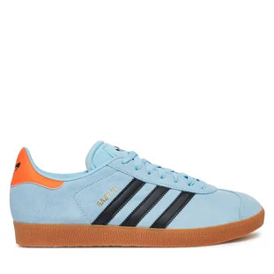 Sneakersy adidas Gazelle JI2076 Niebieski - Sneakersy męskie - miniaturka - grafika 1