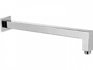 Akcesoria do armatury i ceramiki - LAVEO NWQ 055K KVADRATO Wylewka ścienna deszczowni Wymiar: 347 mm Wykończenie: chrom - miniaturka - grafika 1
