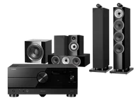 Kino domowe - Yamaha RX-A4A (czarny) + 702 S3 + 707 S3 + HTM71 S3 + DB4S (czarny) - miniaturka - grafika 1