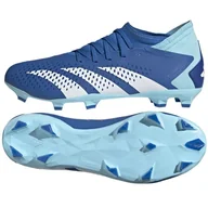 Piłka nożna - Buty piłkarskie adidas Predator Accuracy.3 Fg M GZ0026 niebieskie - miniaturka - grafika 1