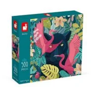 Puzzle - Janod Puzzle 500 części-Pantera mistyczna-Dorosły Nastolatek Dziecięcy Produkcja Europejska i certyfikowana FSC-Od 8 lat, J02508, Wielokolorowy J02508 - miniaturka - grafika 1
