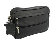 Torby męskie - Saszetka Męska Skórzana Średnia MAGRE (PL) ANDRZEJ II BIS DeLuxe Skóra Naturalna 22,5 x 15 x 5 [cm] - miniaturka - grafika 1